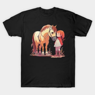 Colorful Fjord Horse Artwork 31 T-Shirt